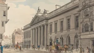 East India HouseThe East India Company headquarters were in East India House in London.